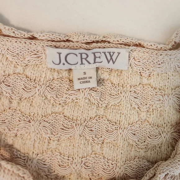 J. Crew Cream and Navy Cardigan Sweater - Picture 11 of 15